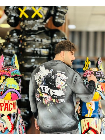 سویشرت گنگ سایز بزرگ کد 3382